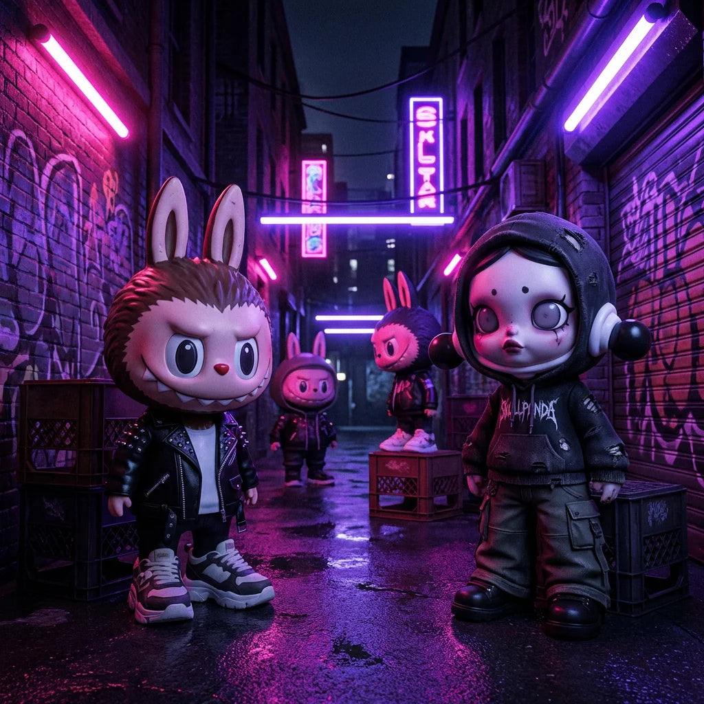 [Bratty Glam] Mini Outfit Set | Compatible with 17cm Designer Plush Dolls